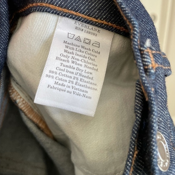 Everlane the high rise skinny jeans size 25 - Picture 9 of 10